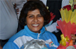 Rio Paralympic medallist Deepa Malik returns to rousing reception in Delhi